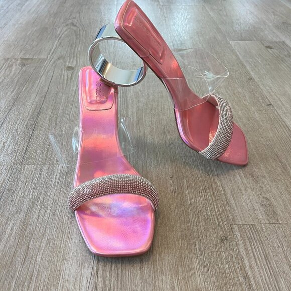 Fashion Nova Shoes - Womens Fashion Nova Pink "Maya" Heels - 11